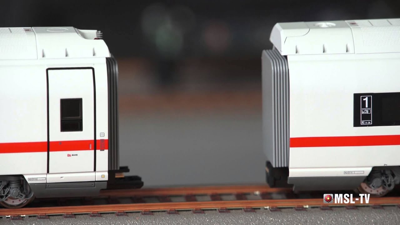 MSL-TV Testbericht Fleischmann ICE-Triebzug BR 407