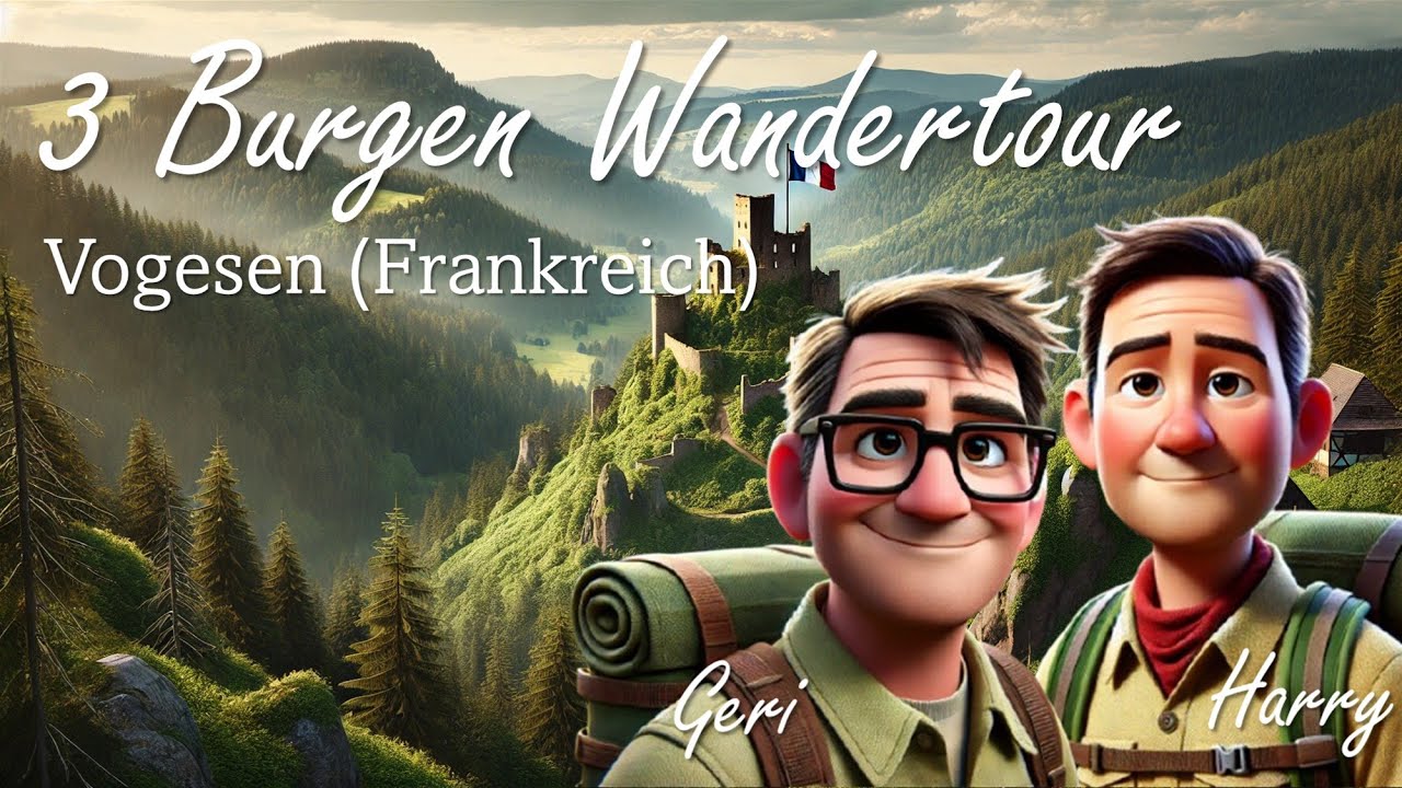 Drei Burgenwanderung bei Colmar - Vogesen