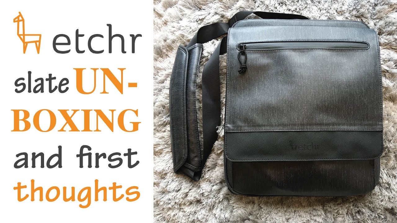 ETCHR SLATE uNbOxInG & 1st thoughts