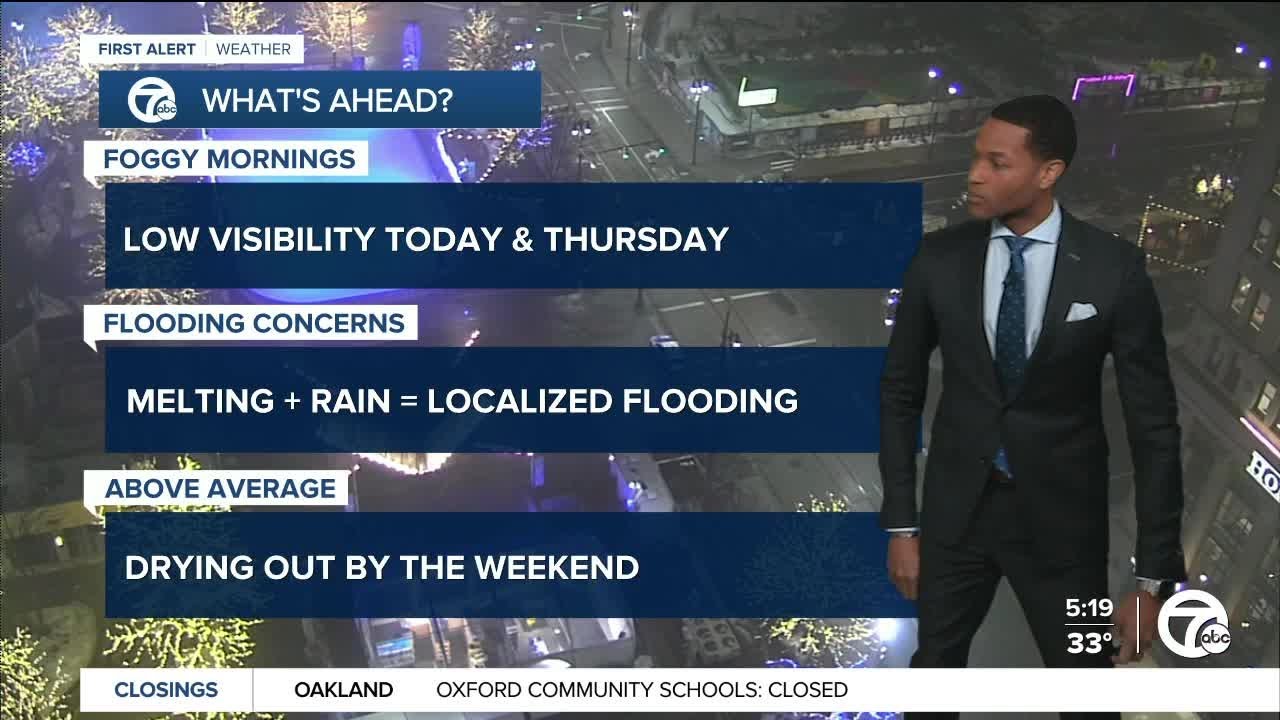 Metro Detroit Weather: Dense Fog Advisory until 11 am