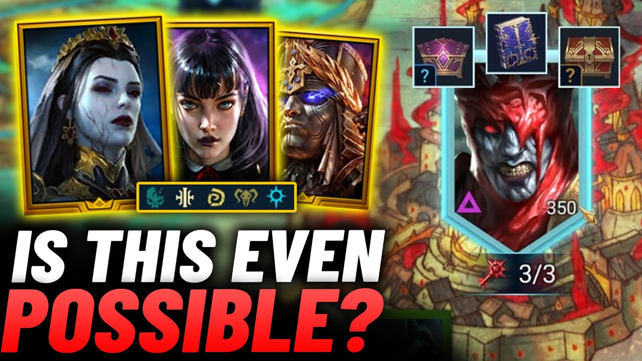 This Amius Rotation is BRUTAL... (Account Takeover) - Raid Shadow Legends Cursed City Guide