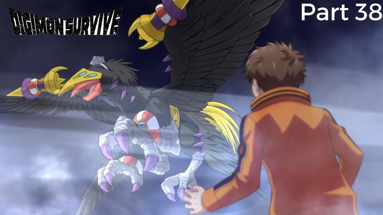 Falcomons Ultimate Form! Crowmon! Digimon Survive Lets Play Part 38