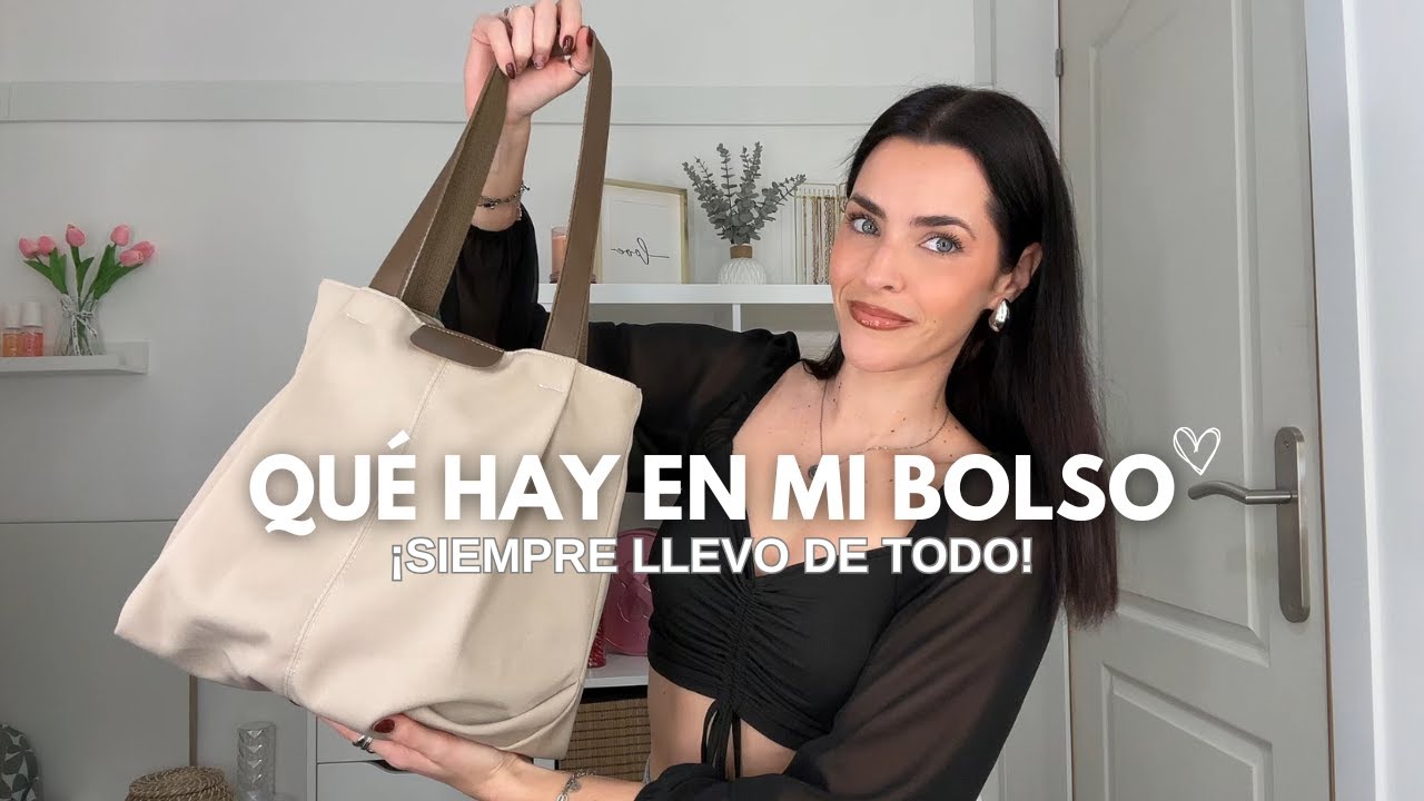 QUÉ HAY EN MI BOLSO 2025 👜😱( Mis esenciales en el día a día ) 💜Jessi Franquet💜