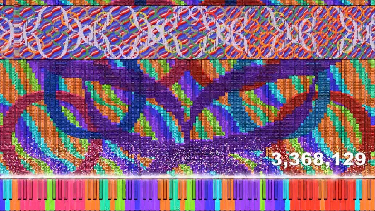 [Black MIDI] Tau! 6.28million notes by HDSQ!
