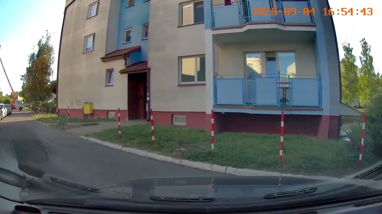 Płock przejazd  przez Podolszyce
