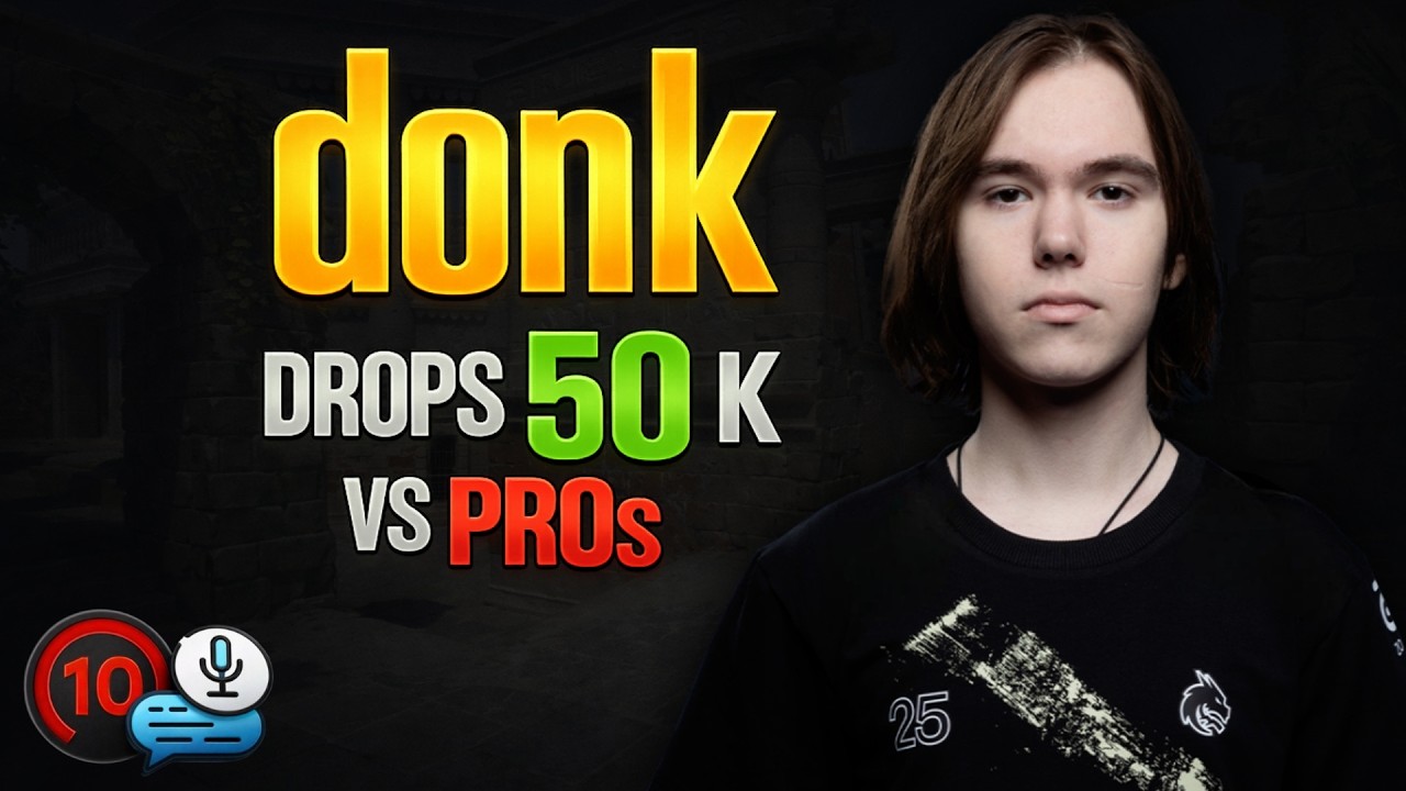 donk Dominates Mirage (50-30) DONK FACEIT Highlights! CS2