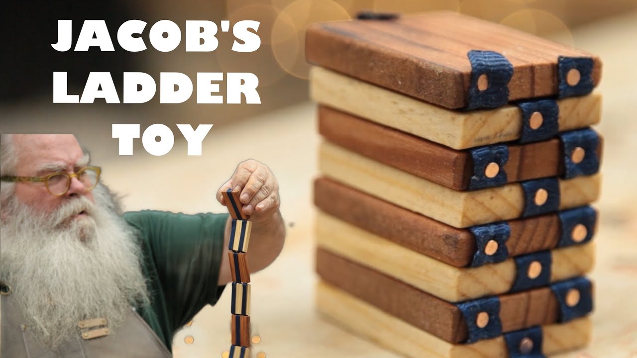 Mr. Bryant puts together a Jacob’s Ladder Toy - - Practical Arts with Jack Bryant