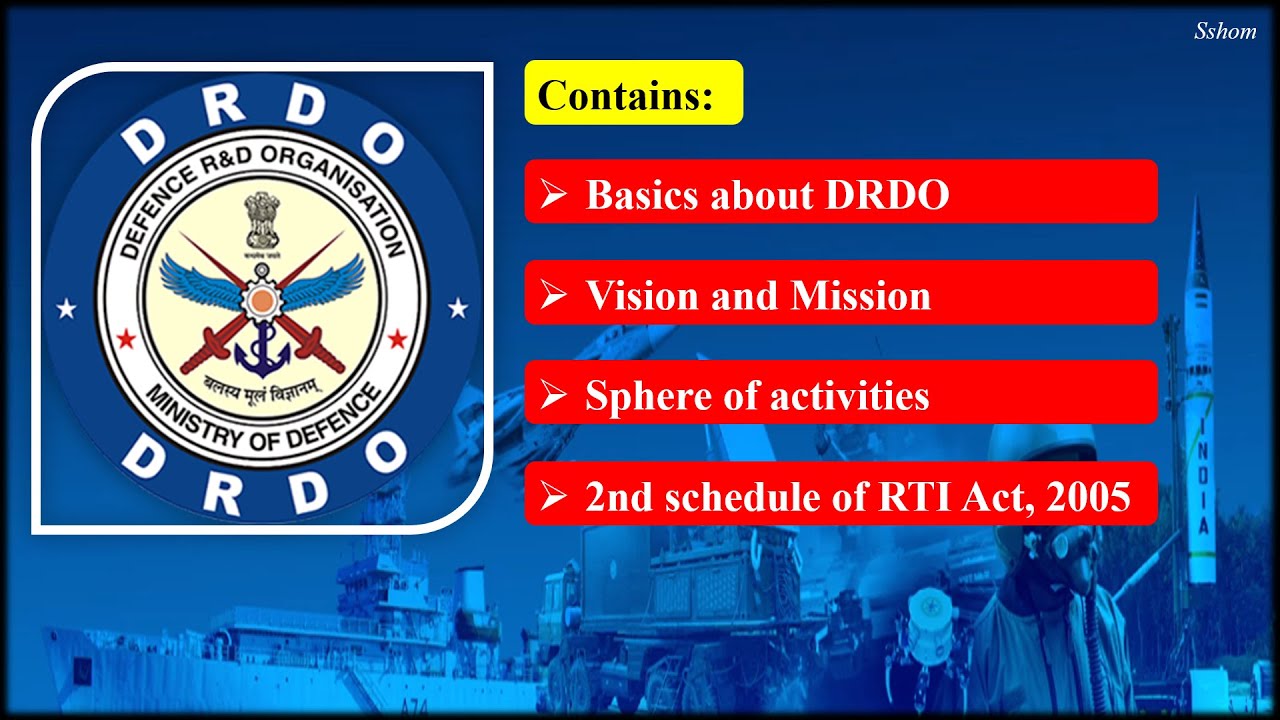 Defence Research & Development Organization #Hinglish #DRDO #Security #Sshom