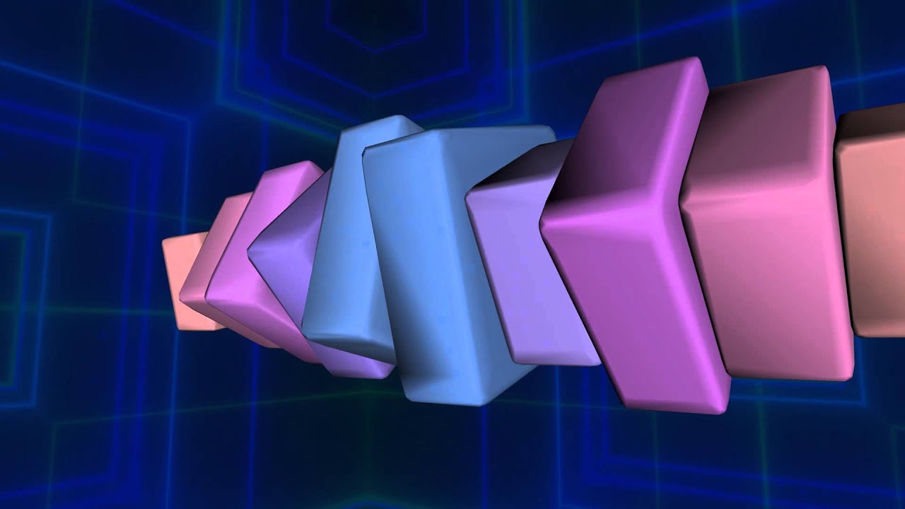 Magic music visualizer -- 3D spectrum demo #1
