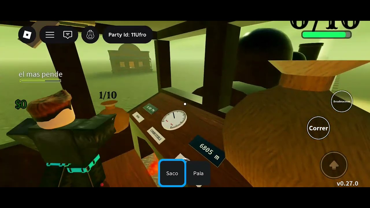 Jugando Roblox (Dead Rails)