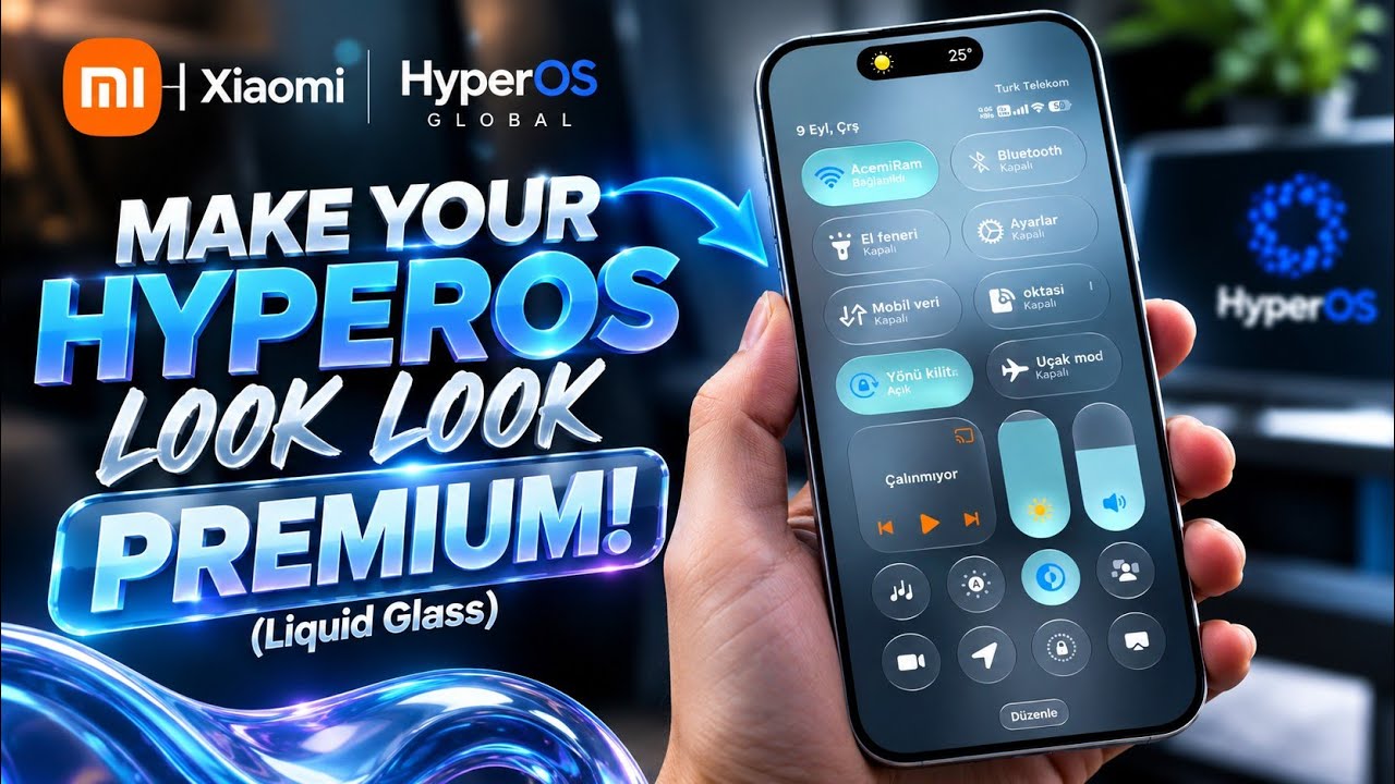 Make Your HyperOS Look PREMIUM! (Liquid Glass)