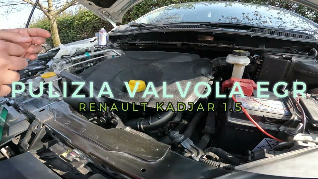 Renault Kadjar 1.5 - Smontaggio e pulizia vavola EGR