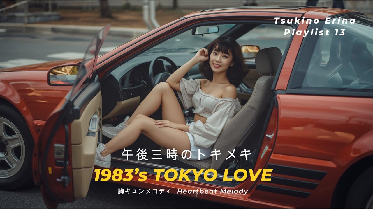 1983’s City Pop Romance  夜更けのときめき｜Late Night Heartbeat ｜80’s Japanese City Pop 【ポップ Playlist 13】