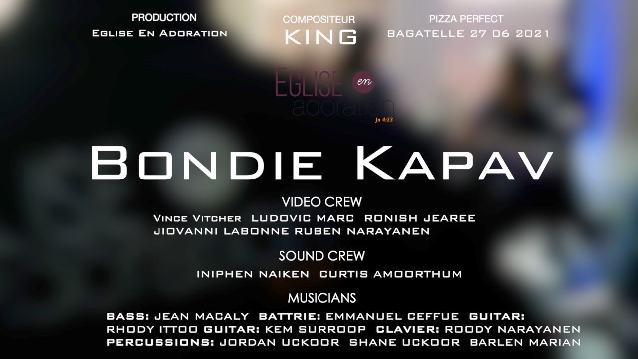 Bondie Kapav - King Live 27 06 2021