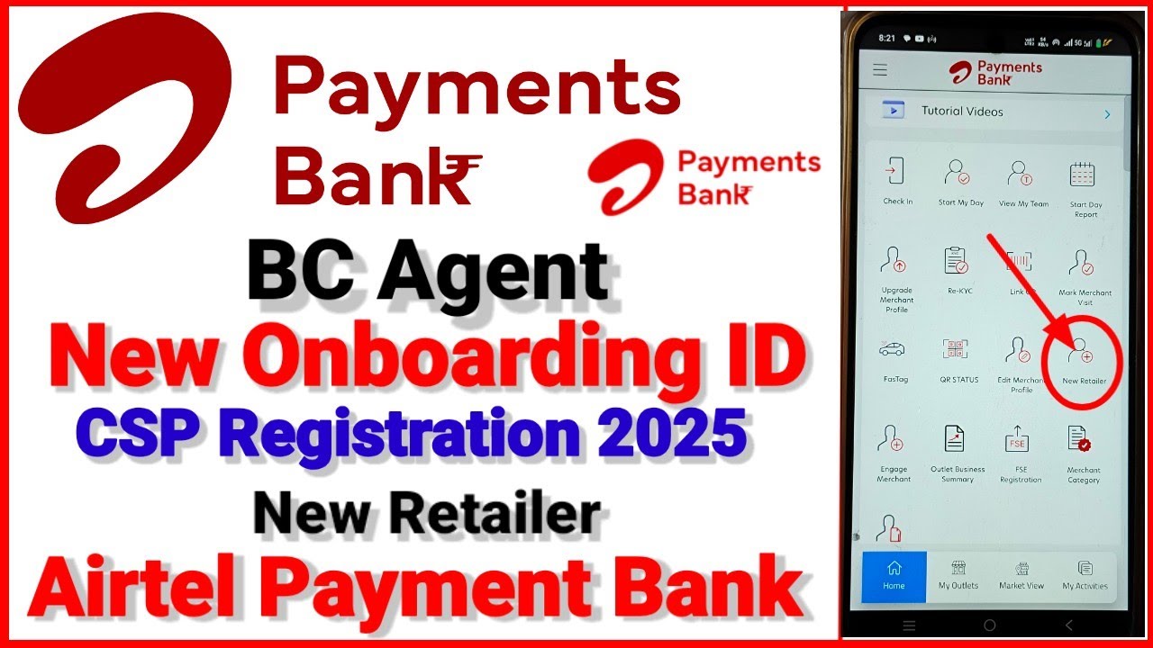 Airtel Payments Bank CSP BC Agent Onboarding 2025 🔥 - Airtel Payments Bank CSP Registration
