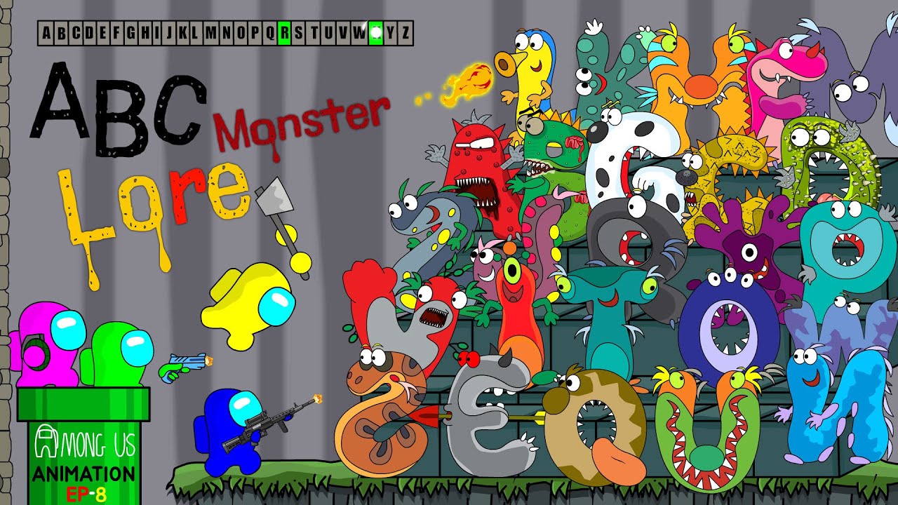 Among Us Vs ABC Lore Animal Monster |  ABC Lore  Animal Zombies Vs 어몽어스  |  AMONG US ANIMATION 8