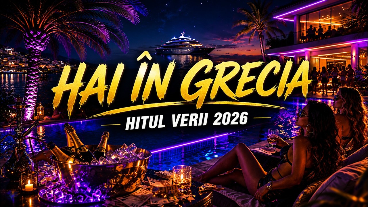 Hai &icirc;n Grecia 🌴 Manele Trap 2026 🔥 Hit de Vară | BalkanAI Studio
