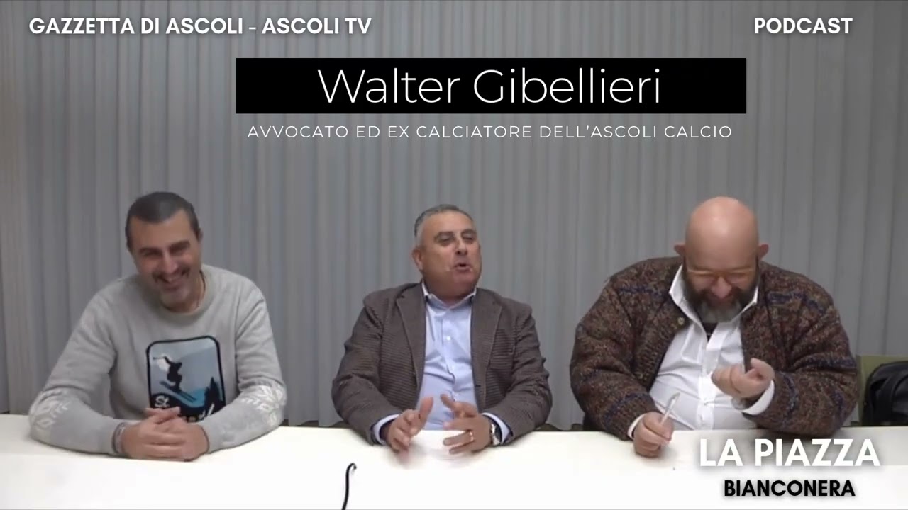 La Piazza bianconera - Ospite: Walter Gibellieri - Puntata del 26 novembre 2025