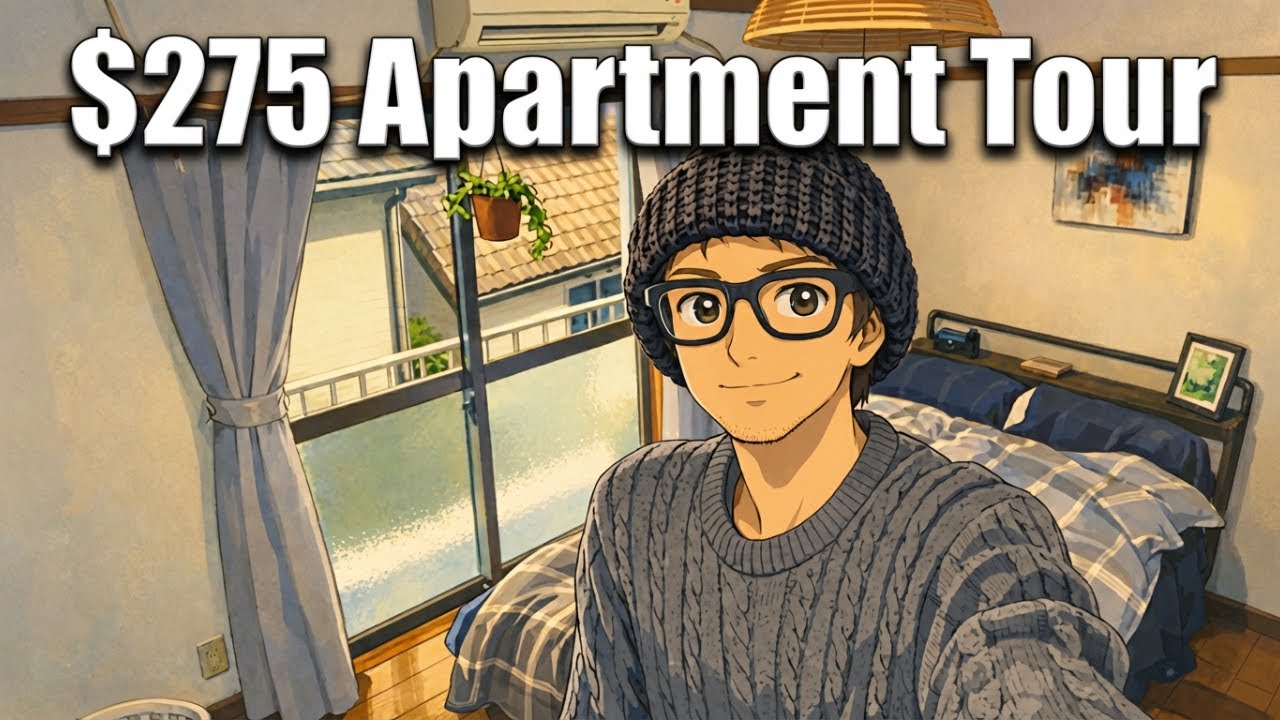 $275 Gets You THIS in Kobe Japan | Apartment Tour