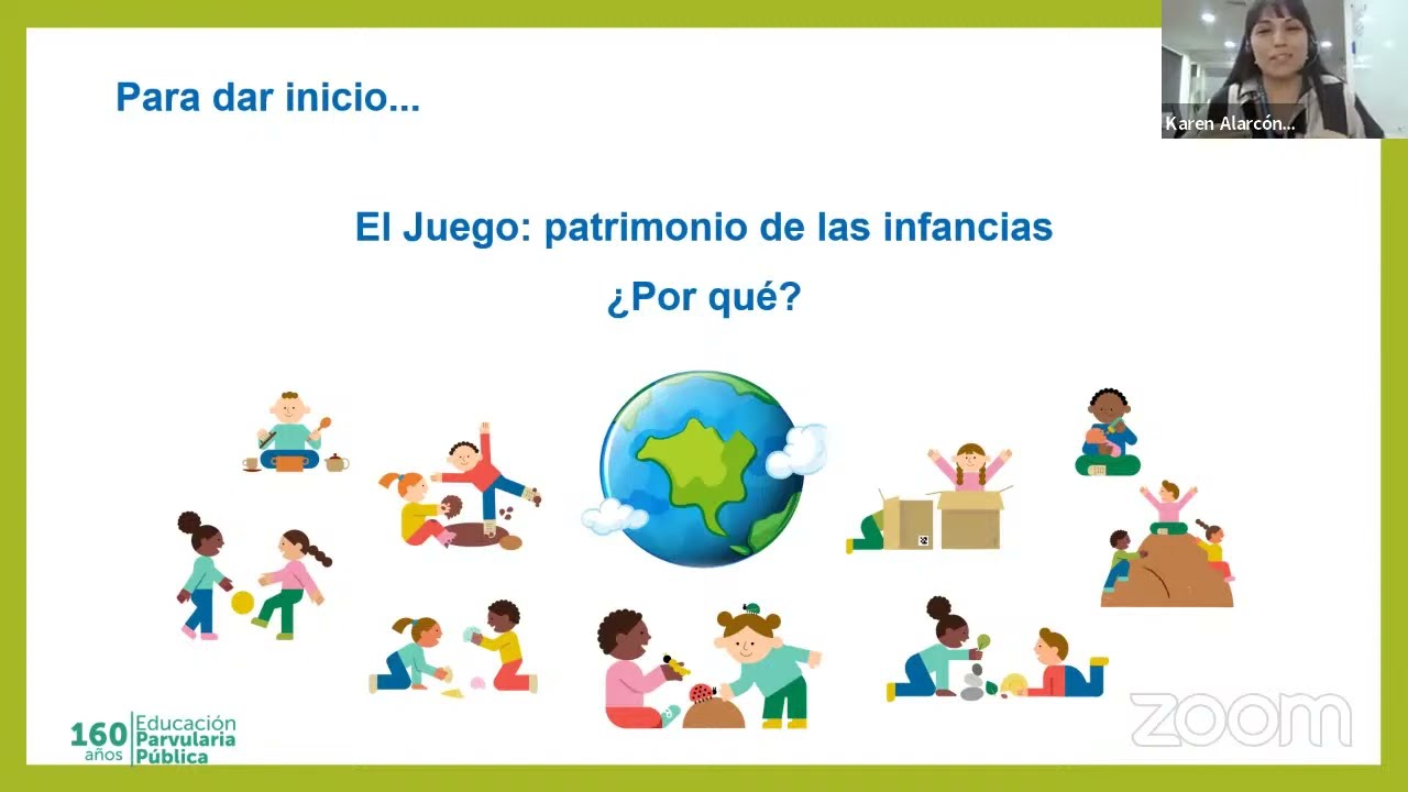 Webinar Juego como patrimonio de las infancias