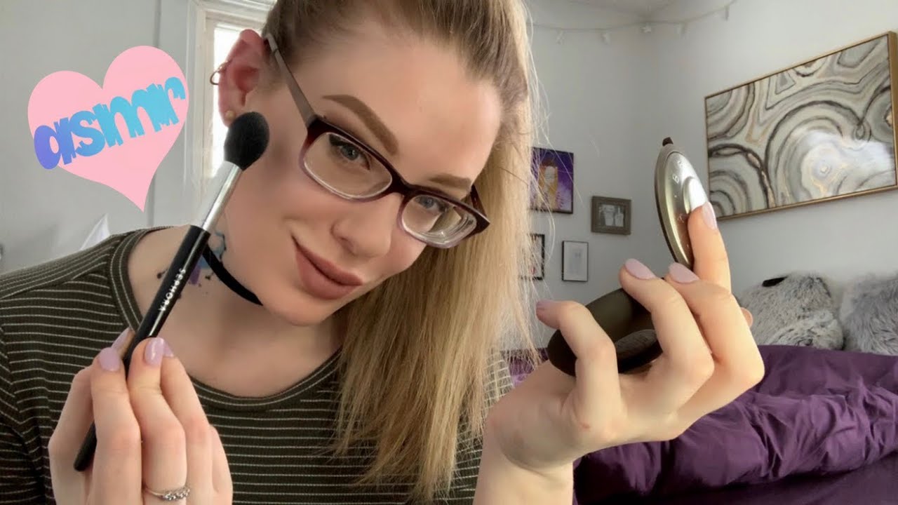 ASMR FULL Face Of Makeup + Chattering About The ASMR Community
