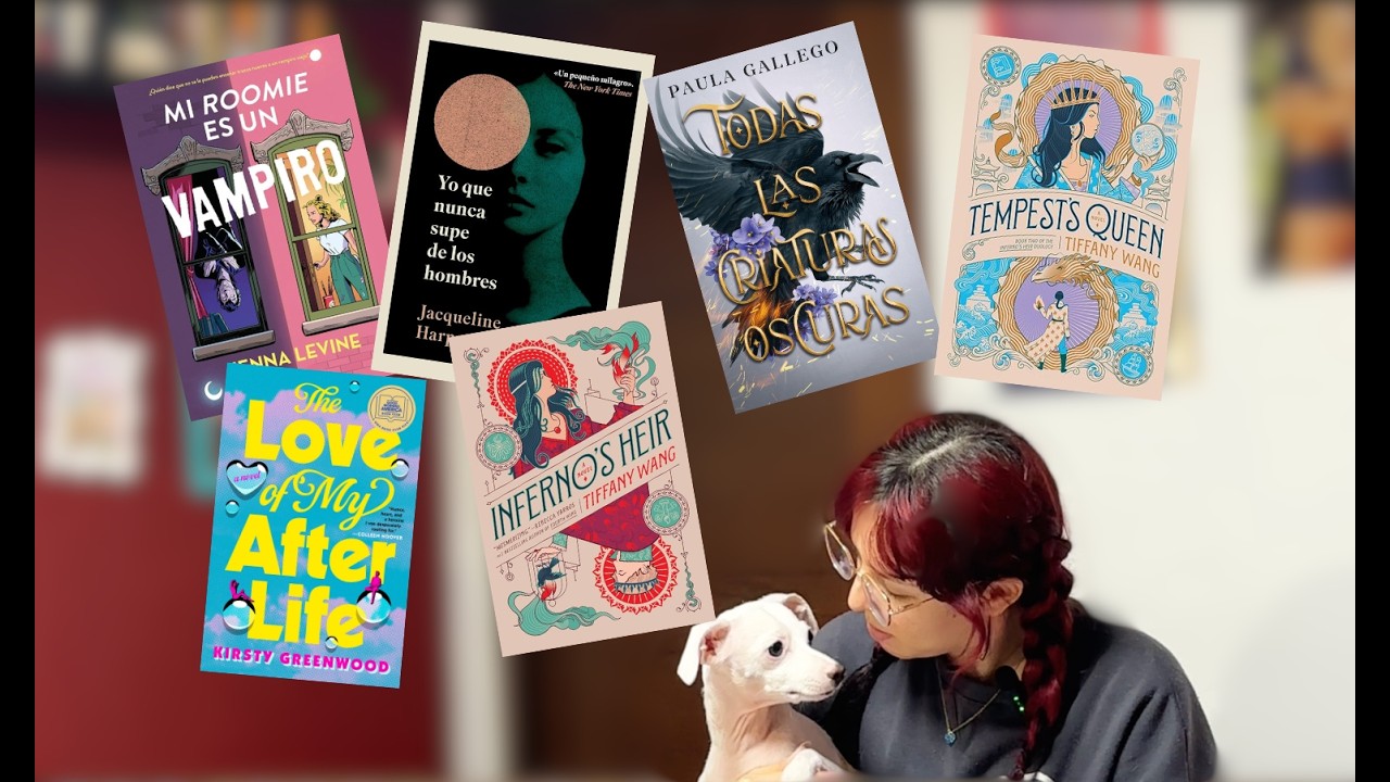 Reseñando libros mientras soy atacada por mi perra.