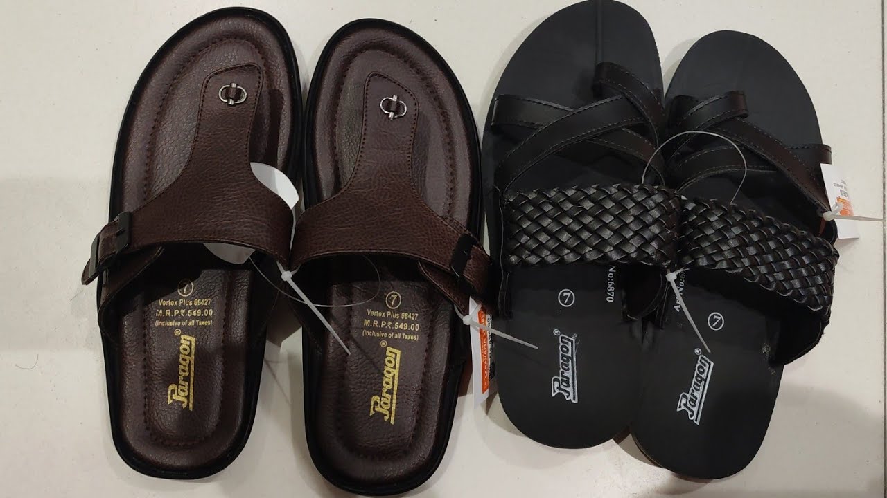 PARAGON MEN'S chappals | New paragon slippers | Paragon Men's Footwear Collection with price