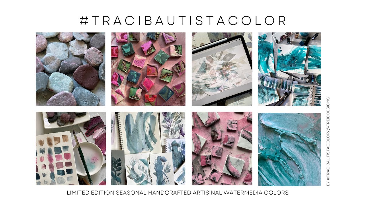 #tracibautistaCOLOR LIVE: Spring Box sneek peak + Paint Swatching | Beachcomber Preview