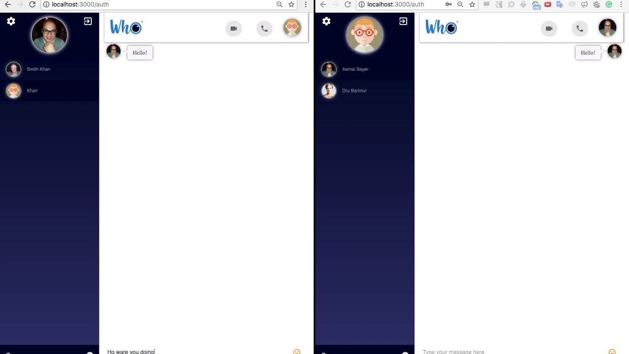 Skype Clone Demo 03