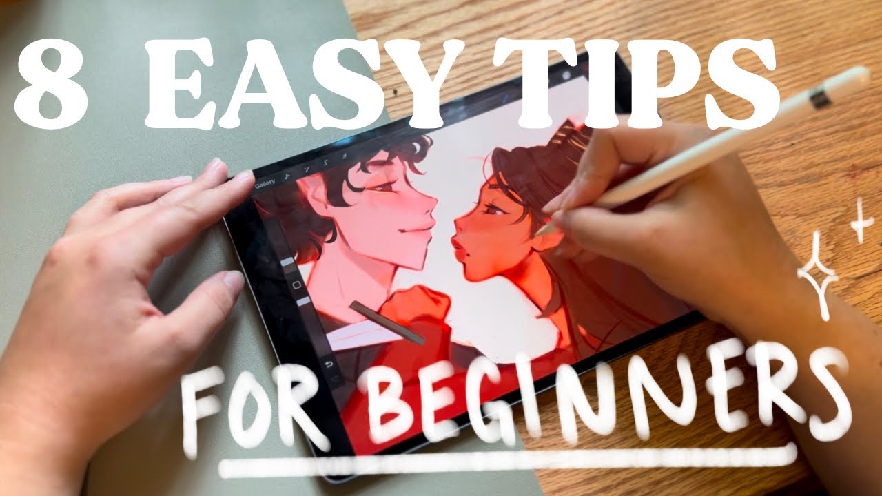 8 PROCREATE TIPS FOR BEGINNERS | easy tips for artists