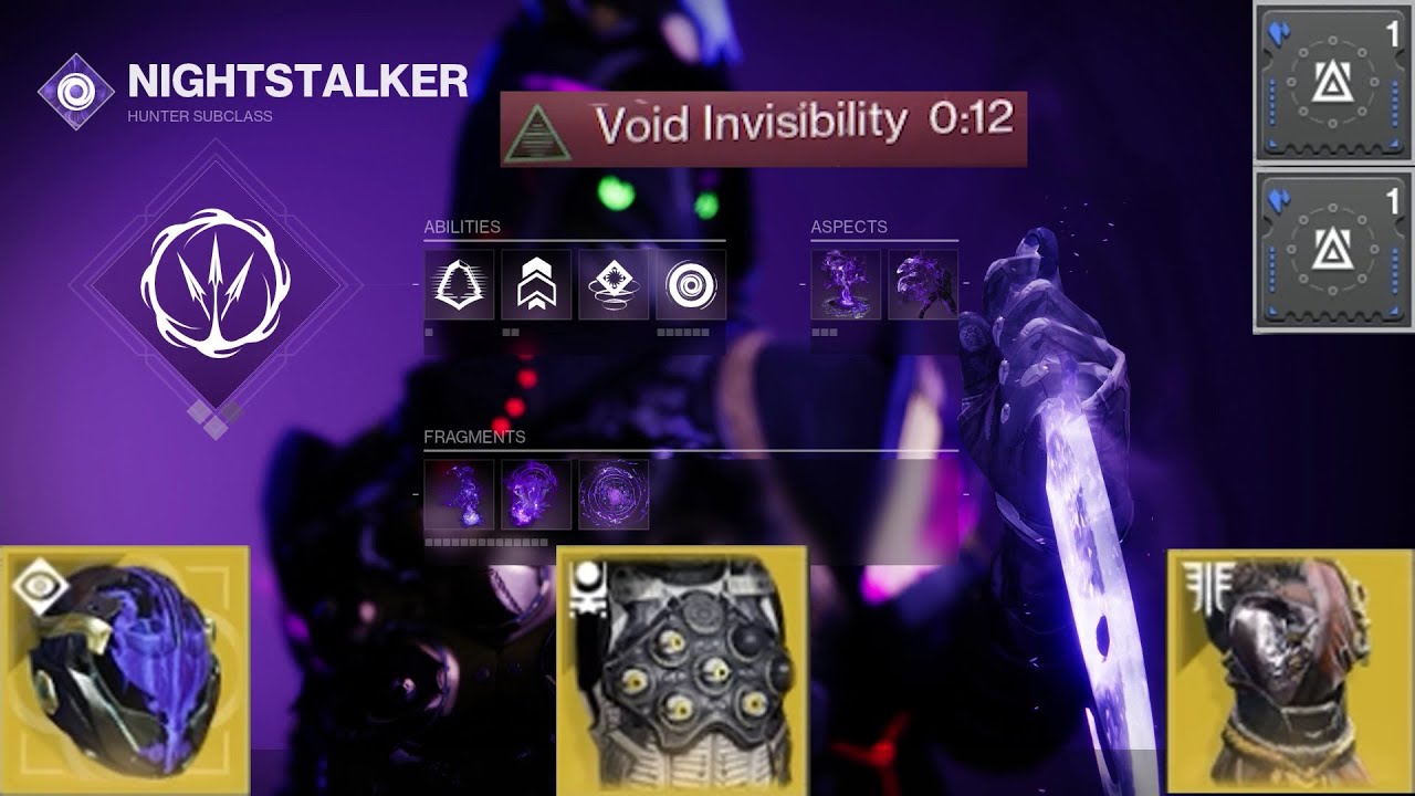 Destiny 2 Void 3.0 Hunter build - Infinite invisibility and exotic tests [Season of the Haunted]