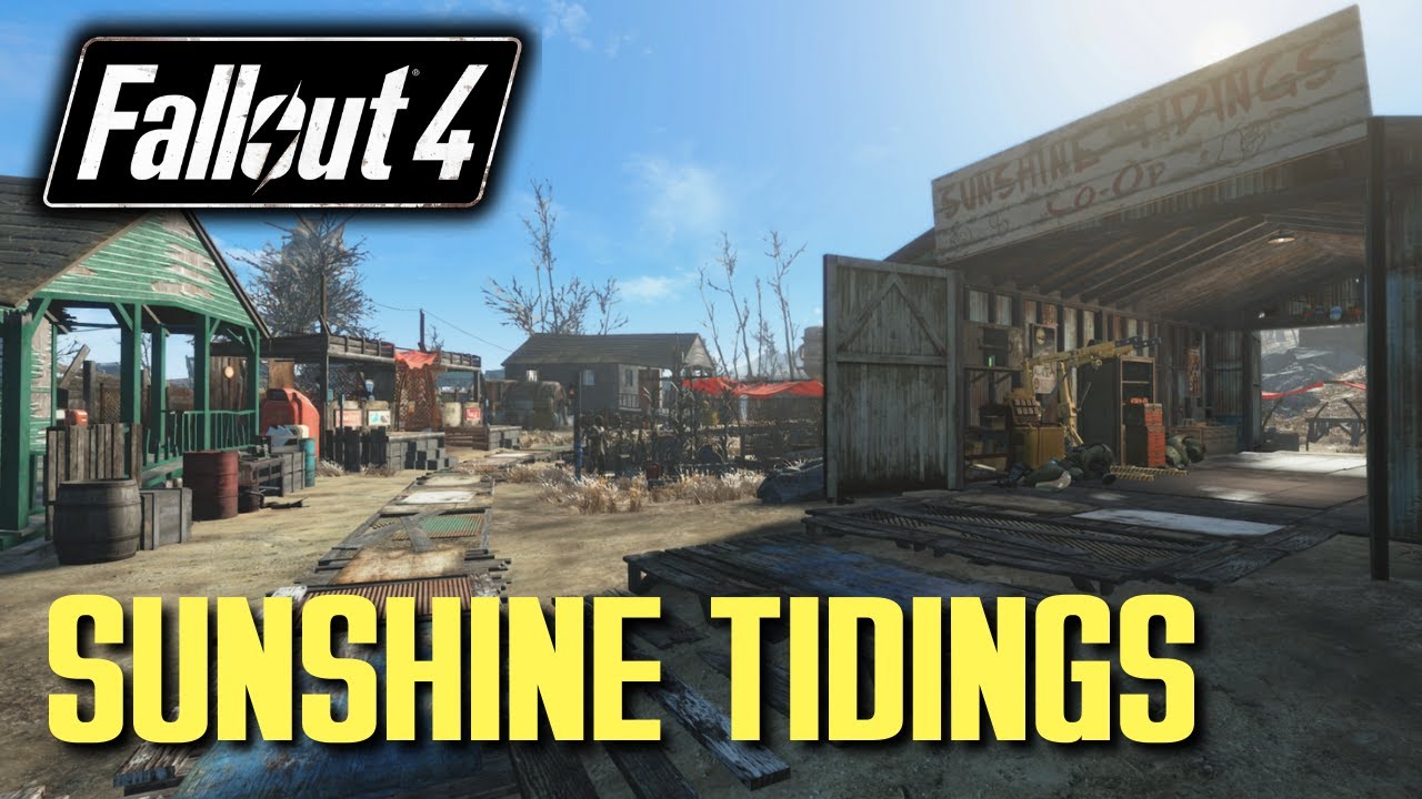 Fallout 4 - Sunshine Tidings Co-Op Detailed Tour