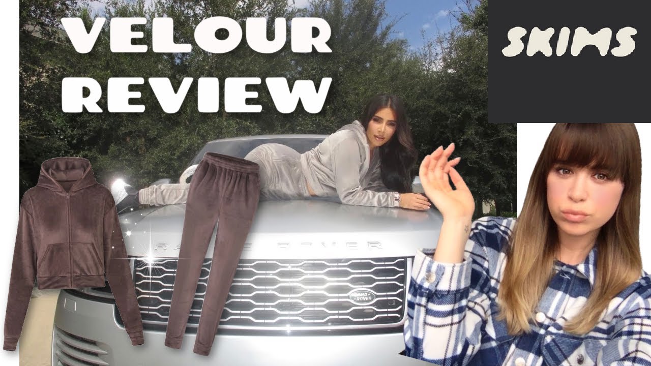 SKIMS VELOUR Tracksuit Review and Try On