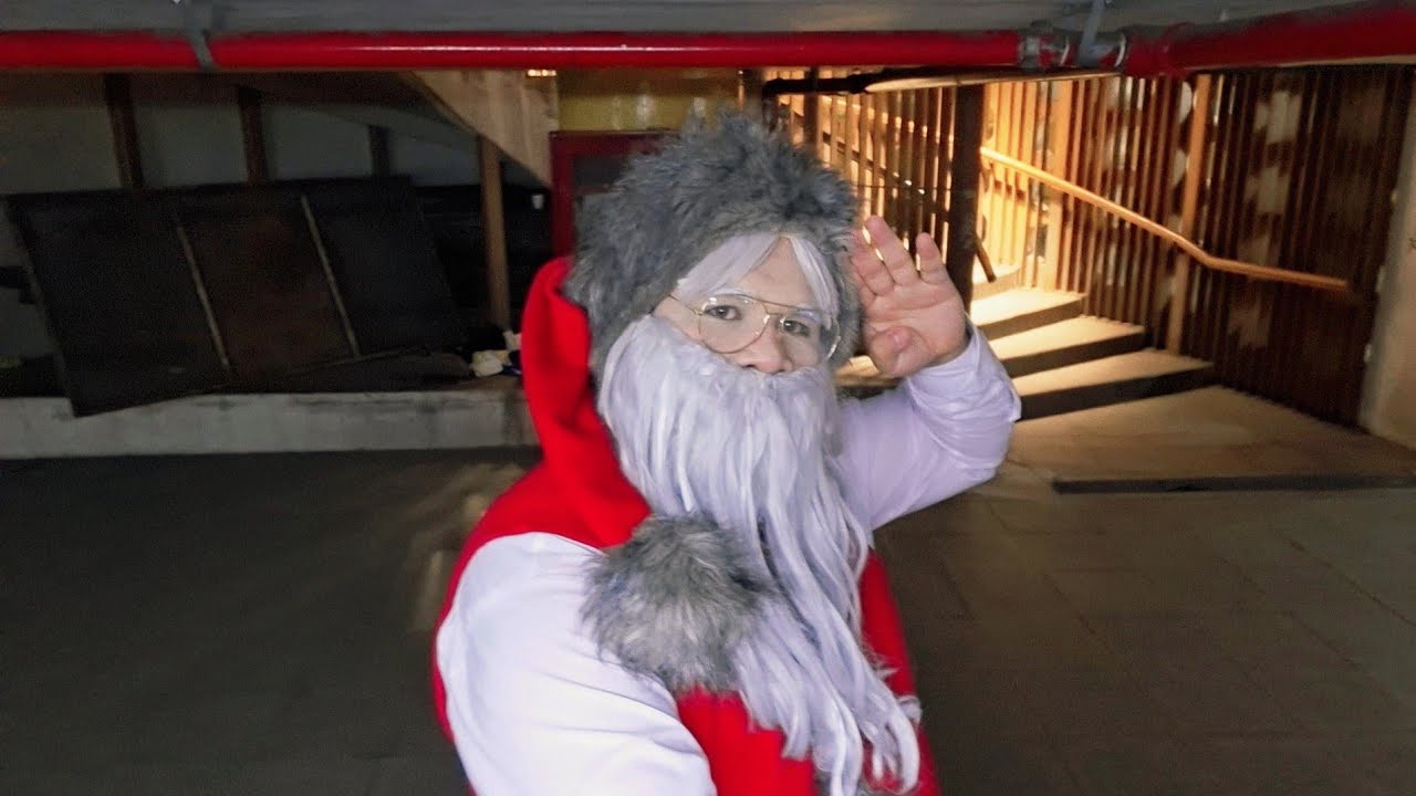 Misión cumplida ultimo dia como Santa Claus