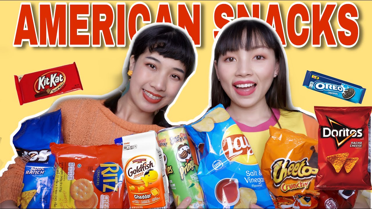 Chinese Girls Try American Snacks for the First Time