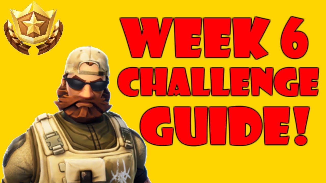 Fortnite WEEK 6 CHALLENGES GUIDE - ALL TIME TRIALS, SEARCH WHERE HEADS ARE LOOKING