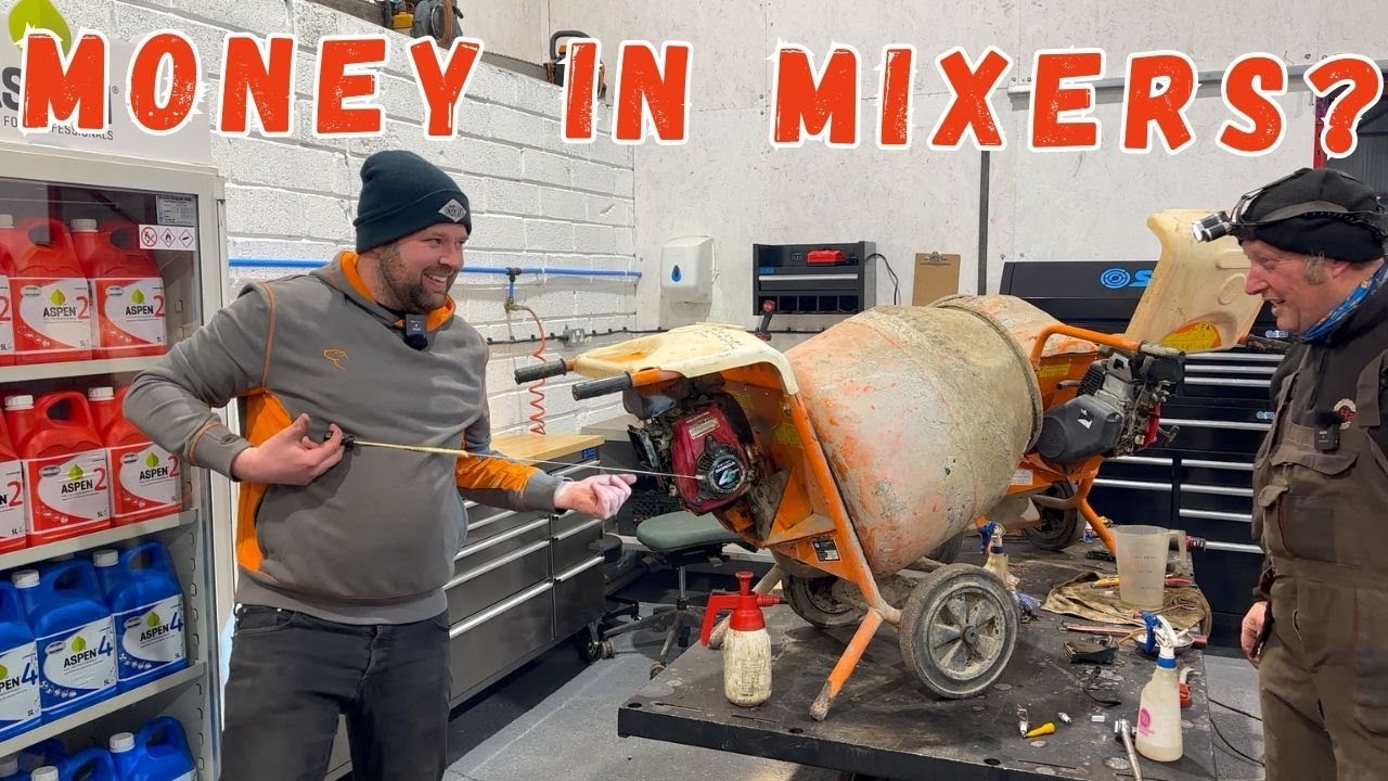 Can We Make ANY MONEY from these old CEMENT MIXERS? First we need to get them running!