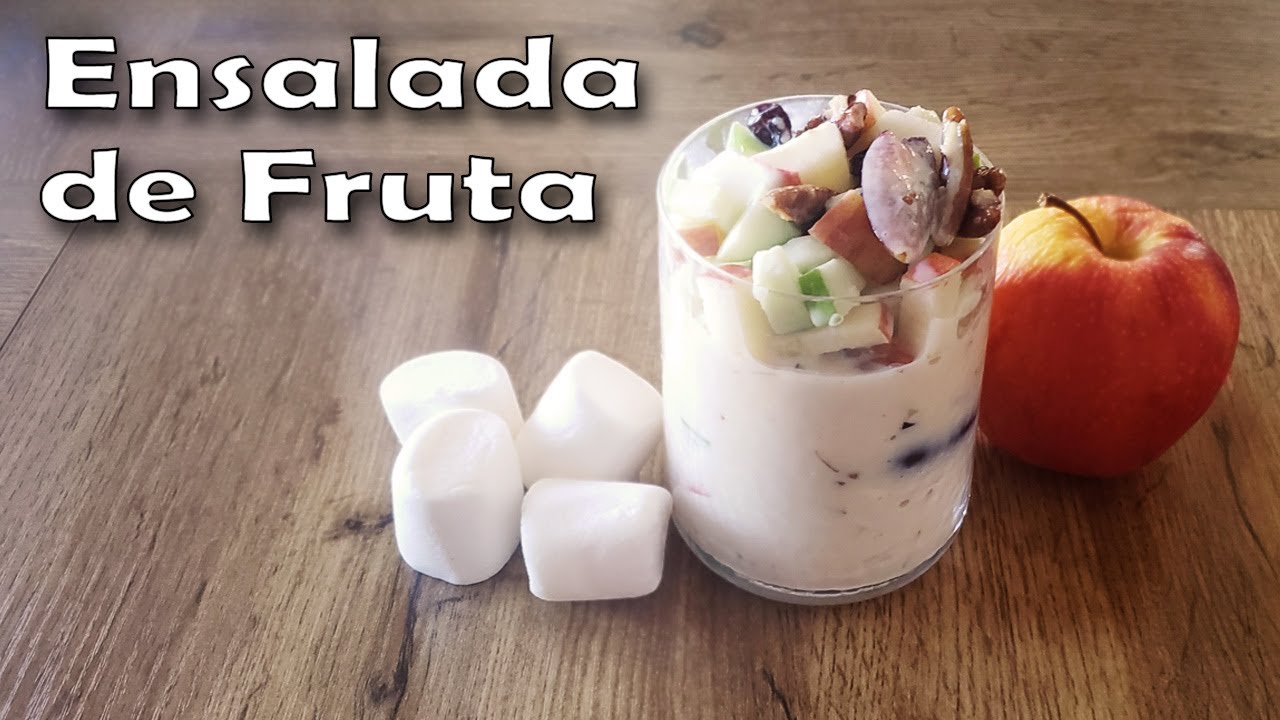 Receta de Como Hacer Ensalada de Fruta para Fiesta | Ensalada de Fruta Especial | Fruit Salad Recipe