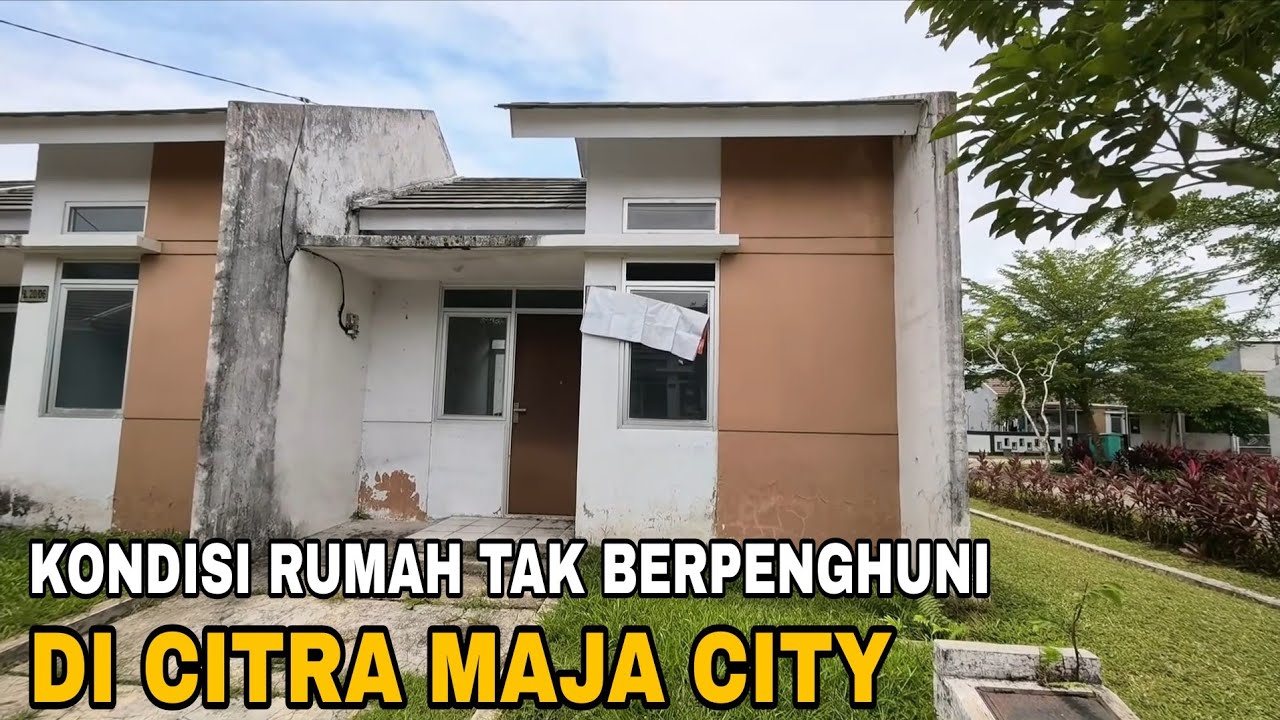 CEK KONDISI RUMAH TAK BERPENGHUNI DI CLUSTER CENDANA CITRA MAJA CITY 
