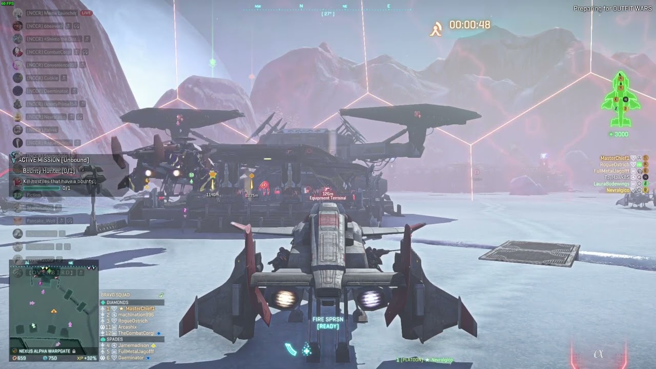 PlanetSide 2 Outfit Wars | NCCR vs 1ITL