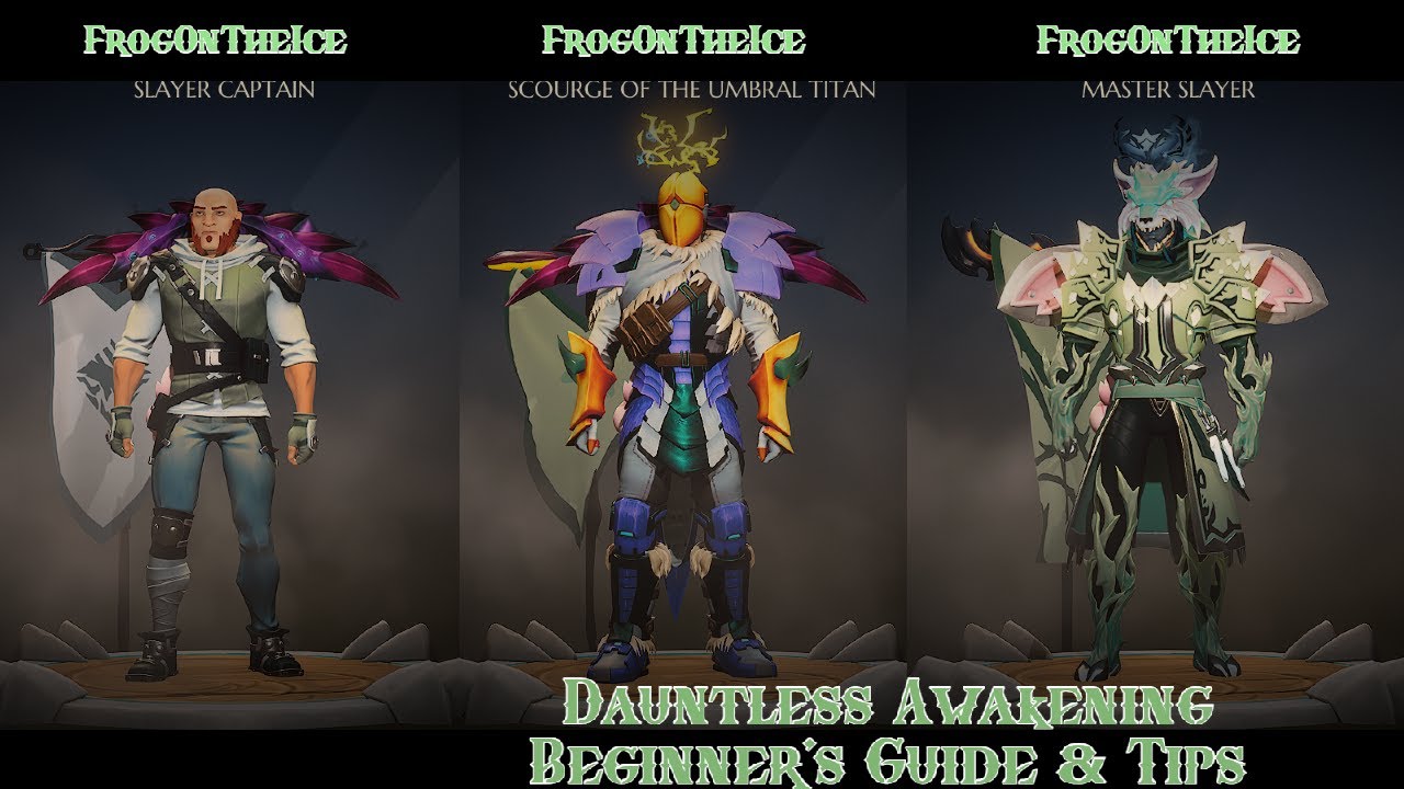 Dauntless Awakening Beginner's Guide, Tips and Damage Types