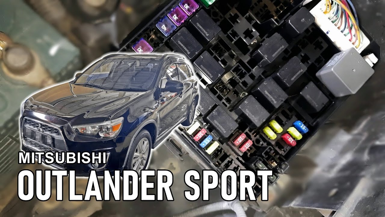 Box sekring dan relay Outlander Sport