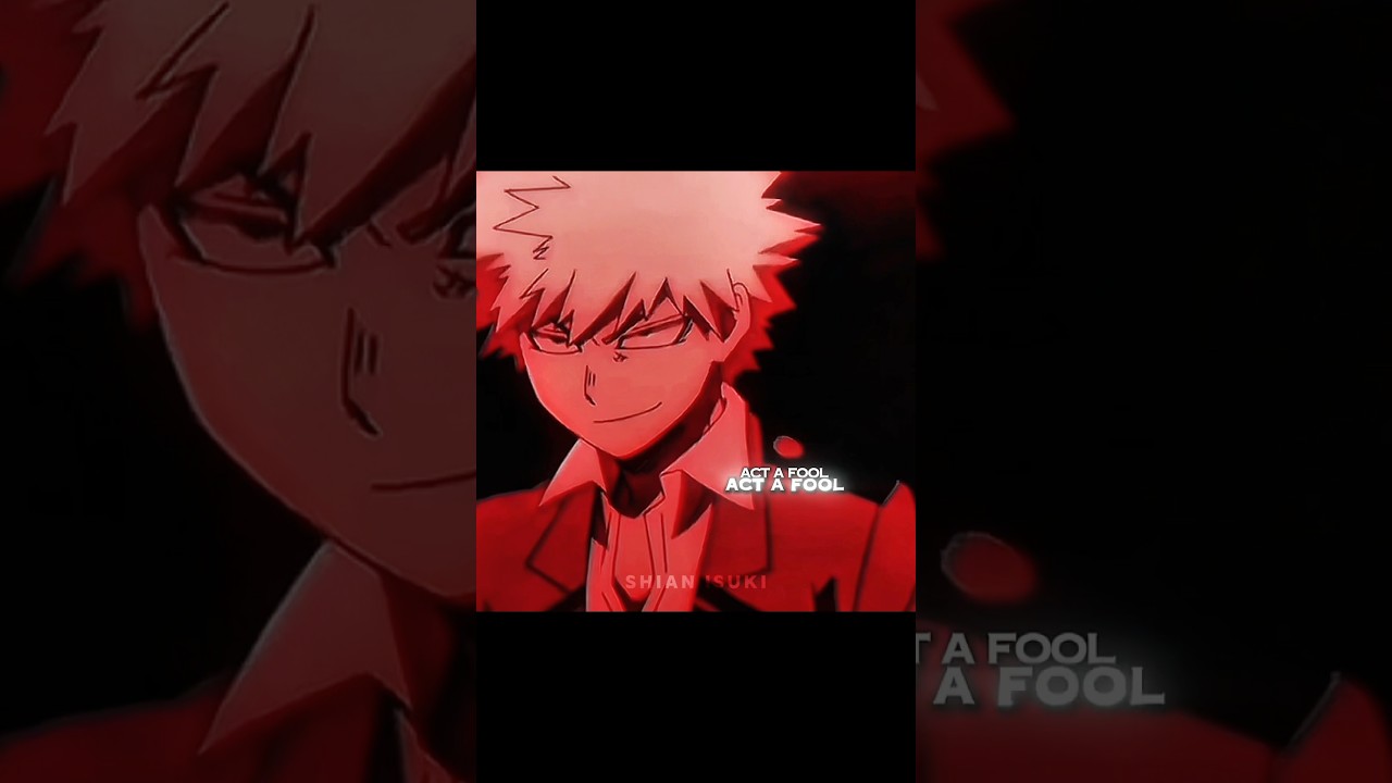 Bakugo Edit | Bring It Back | Remake | MHA Edit