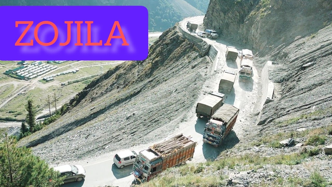 Zojila Road || Dangerous Road In the world|| Video of zojila road|| Zojila pass|| #shorts
