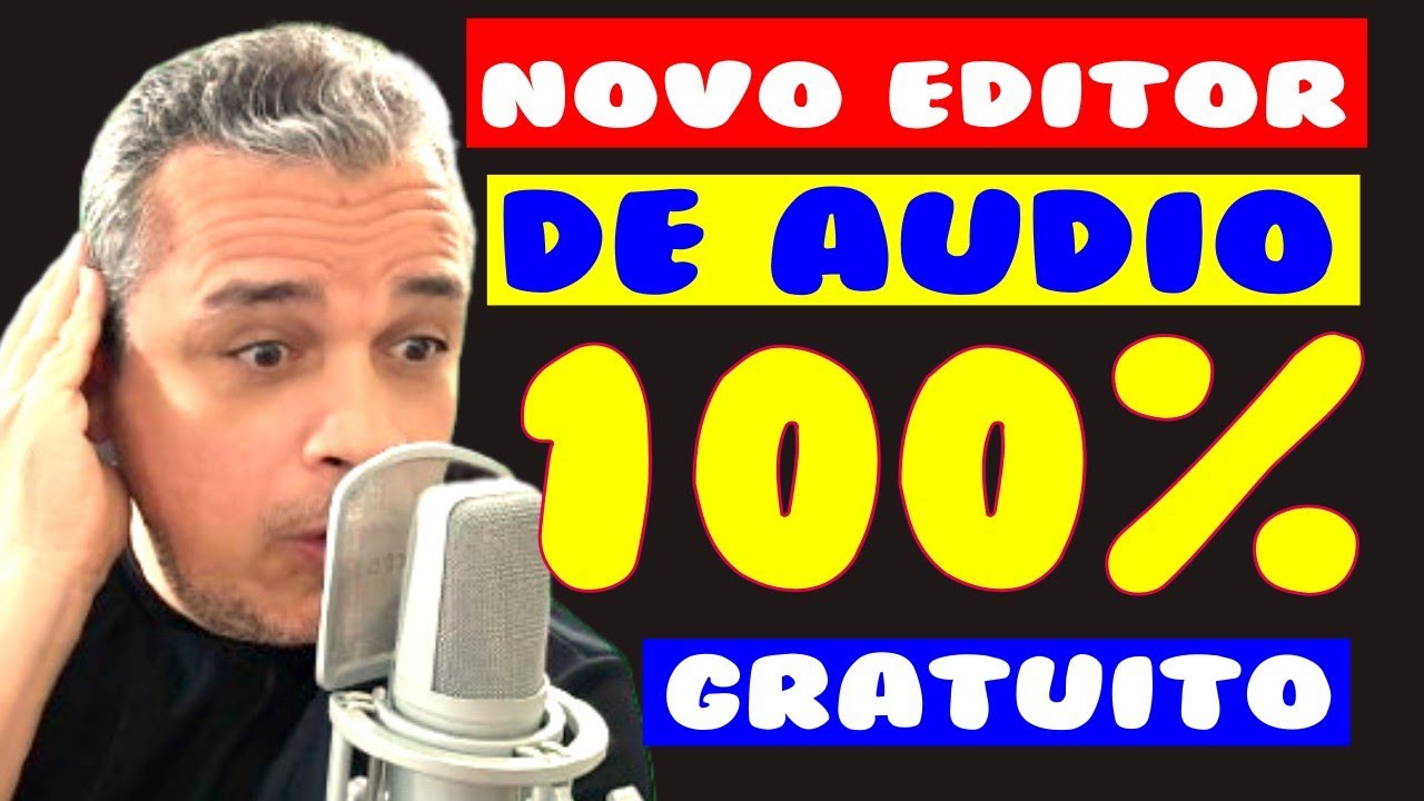 Novo software de edição de áudio gratuito