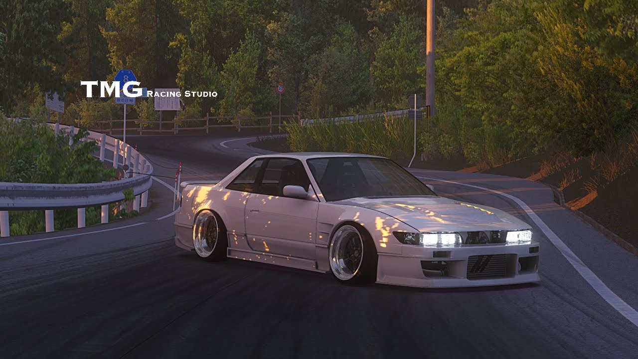 S13 Sakanotsuji Touge Drift Onboard | Realistic Graphics Gameplay on RTX 4K