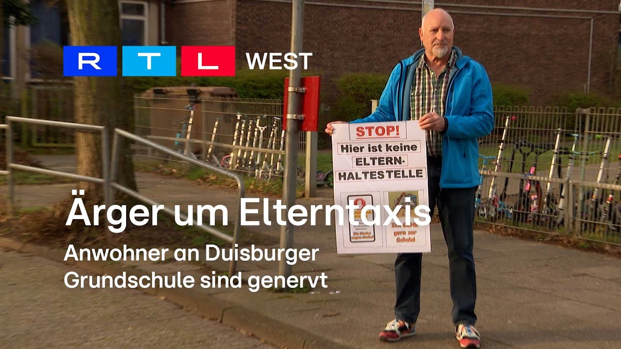 Ärger um Elterntaxis: Anwohner an Duisburger Schule genervt | RTL WEST, 20.03.2024