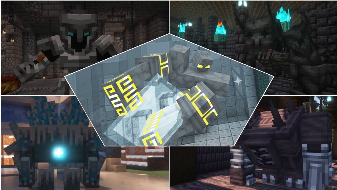 Minecraft Legendary Monsters All Bosses ( 1.20.1 Mod )