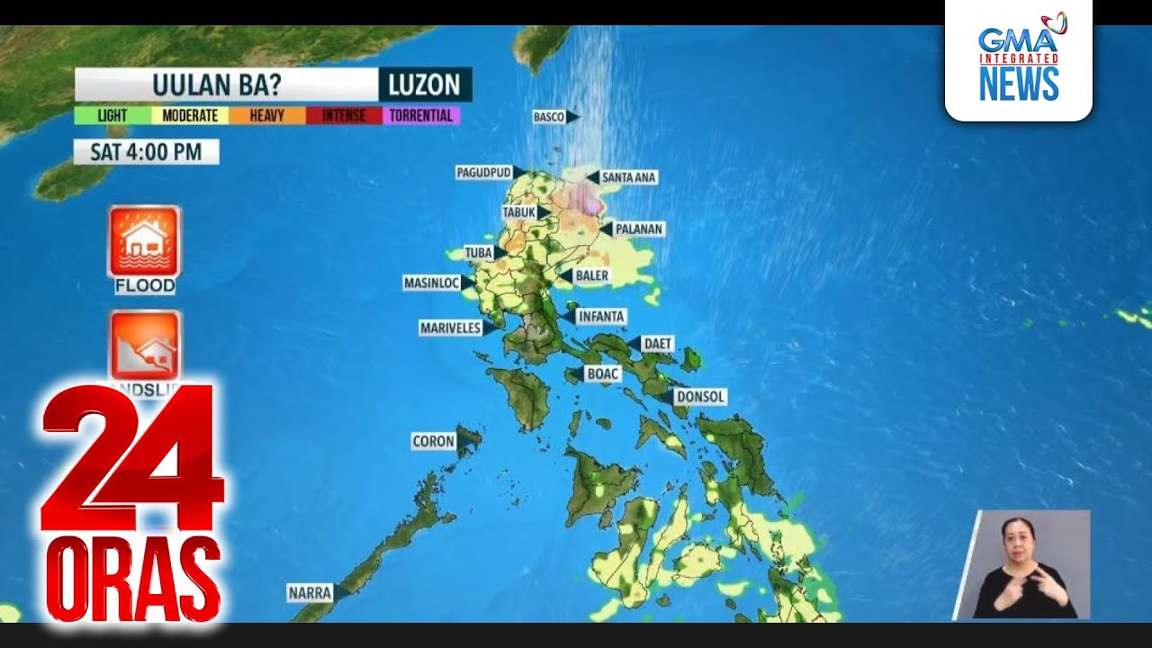Ilang lugar sa bansa, uulanin sa Valentine's Day | 24 Oras