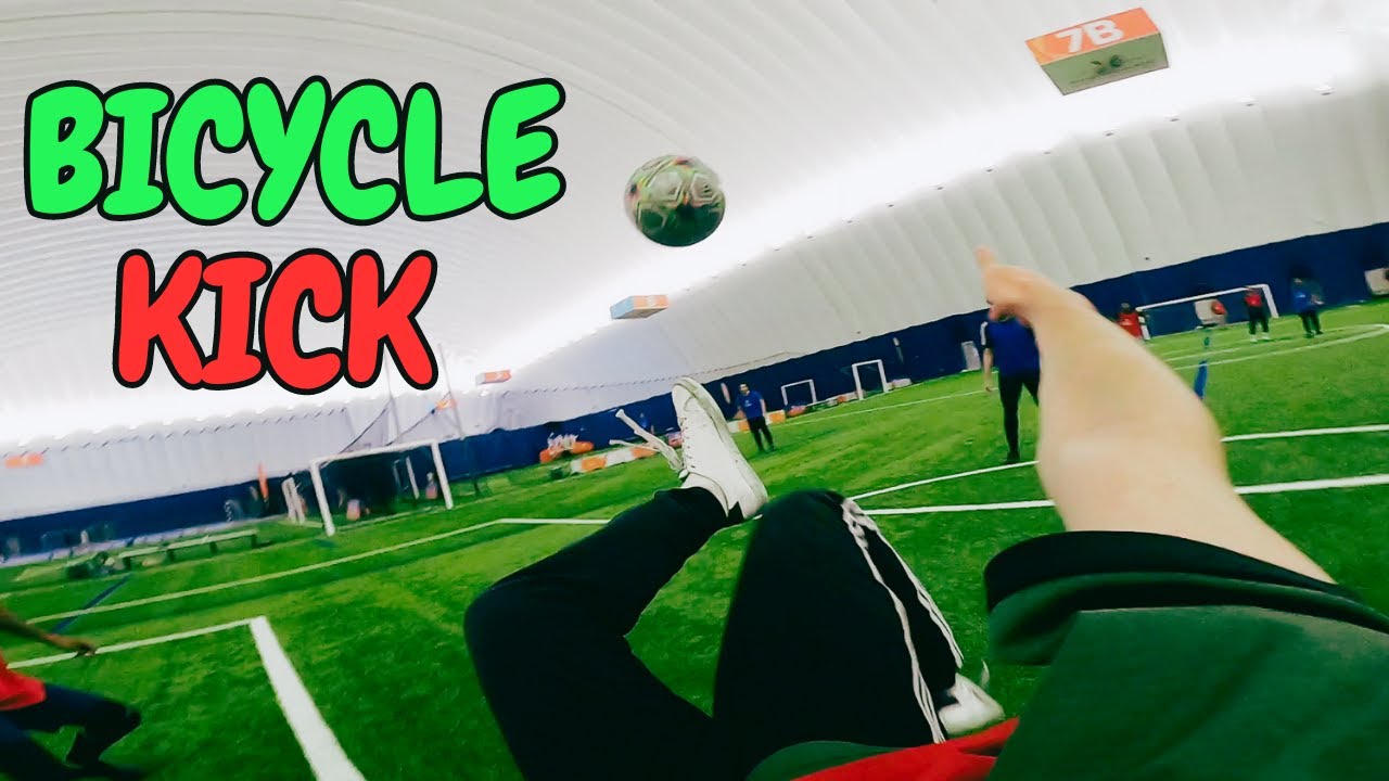 football match with realistic view (bicycle kick⚽️)